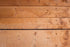 Cedar panneling