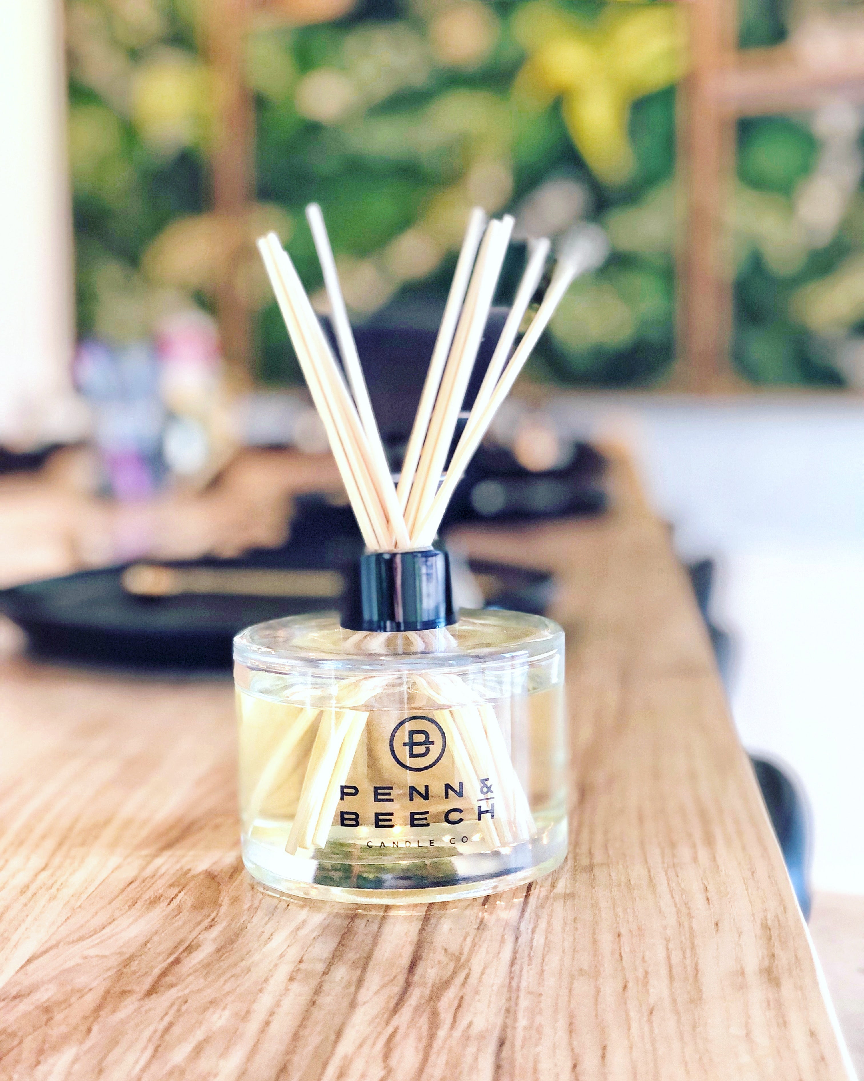 Juneteenth Reed Diffuser Jade Reed Diffuser – Penn & Beech Candle Co.