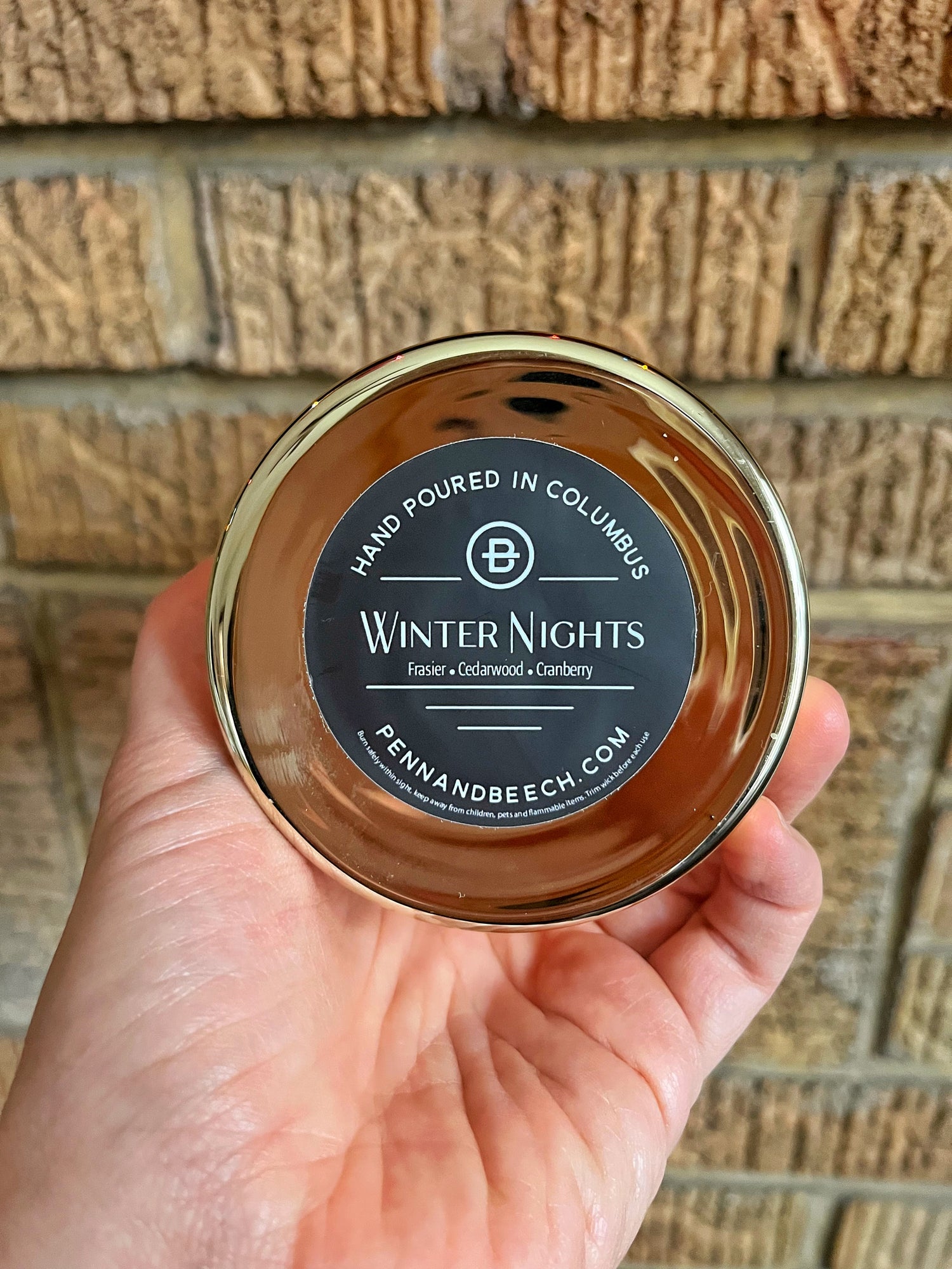 Winter Nights Scented Candle