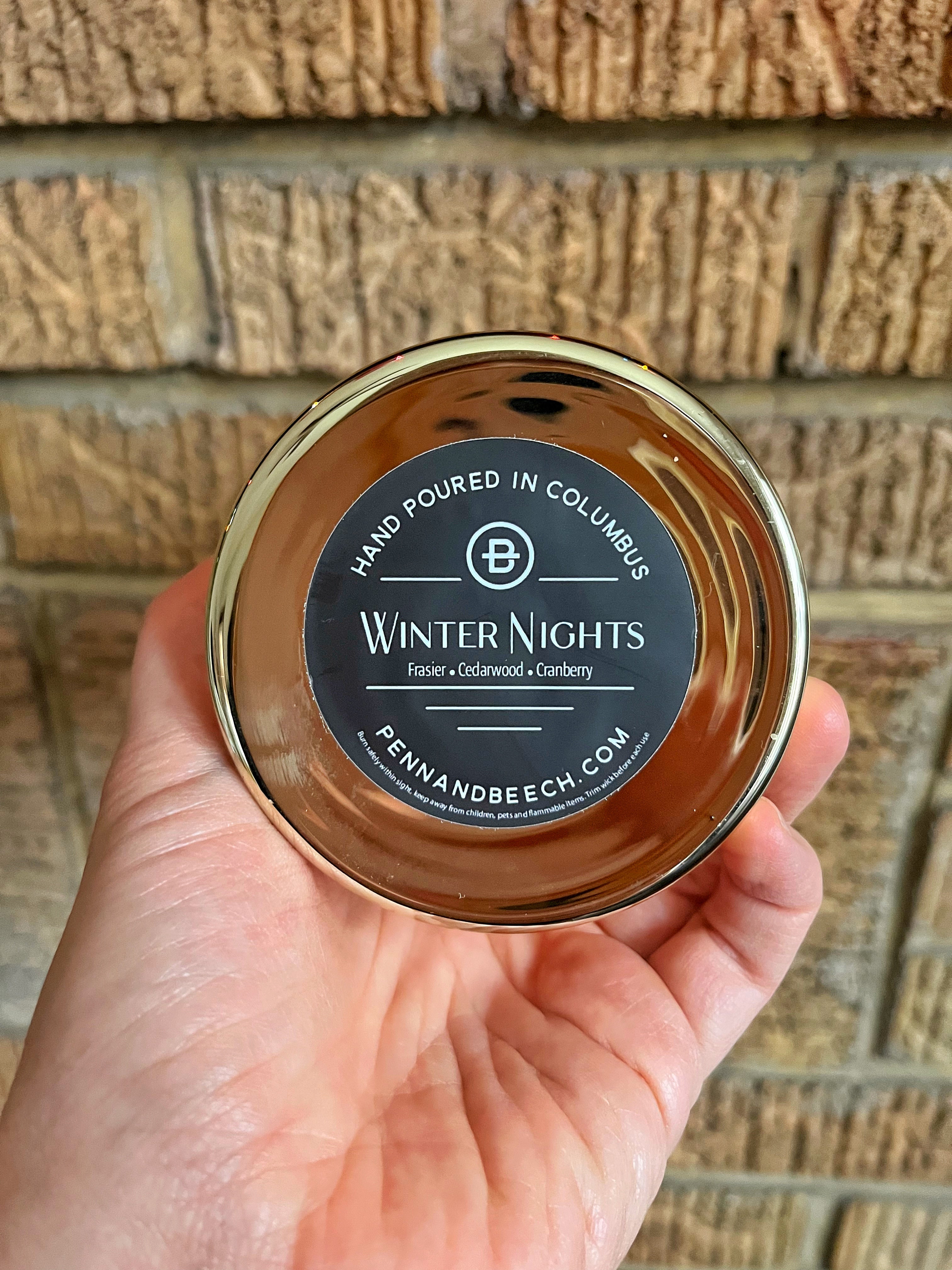 Winter Nights Scented Candle